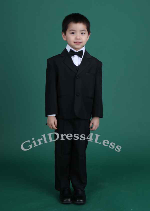 iGirlDress Solid Formal Tuxedo Pre-Tied Bow Tie for Boys